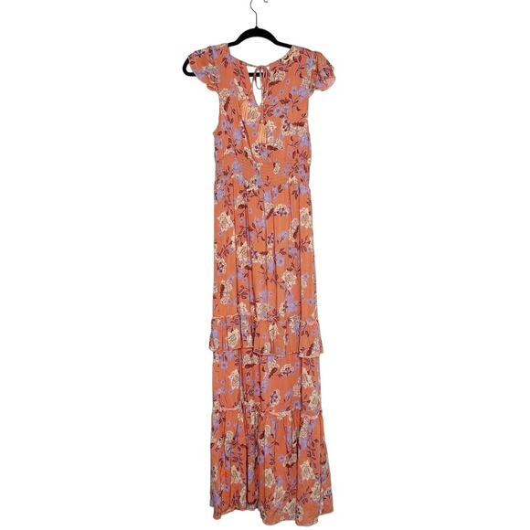 ALE BY ALESSANDRA x REVOLVE Lina Maxi Dress Women's Iris Floral Size Small - Picture 3 of 5